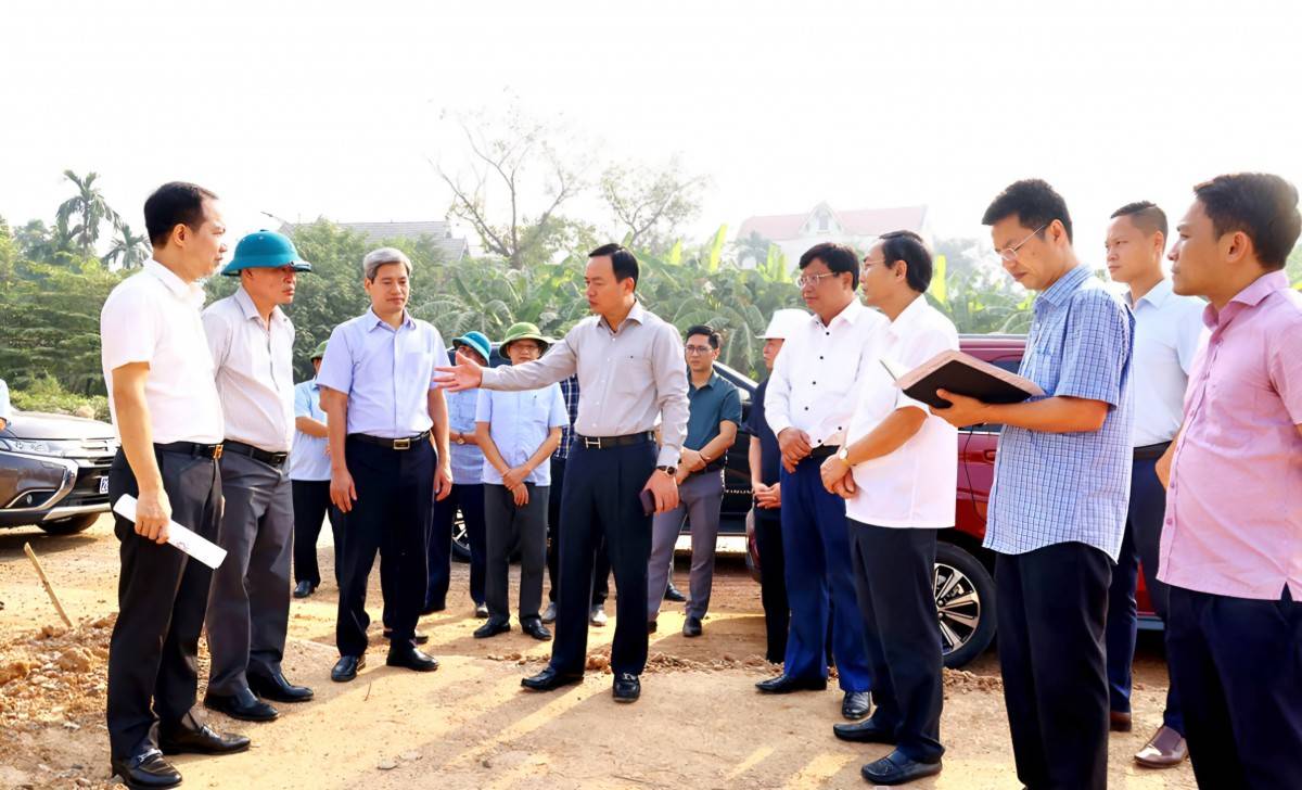 Phú Thọ đôn đốc tiến độ các dự án giao thông tại khu vực Vĩnh Phúc