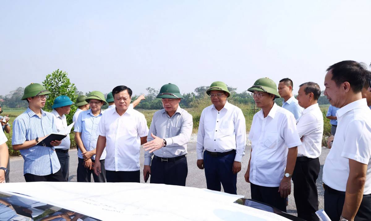 Phú Thọ đôn đốc tiến độ các dự án giao thông tại khu vực Vĩnh Phúc