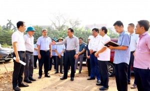 Phú Thọ đôn đốc tiến độ các dự án giao thông tại khu vực Vĩnh Phúc