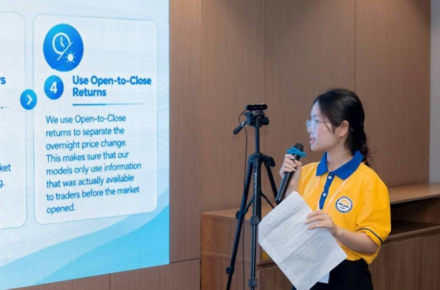 Sinh viên Đại học Kinh tế Huế giành giải thưởng tại hội thảo quốc tế
