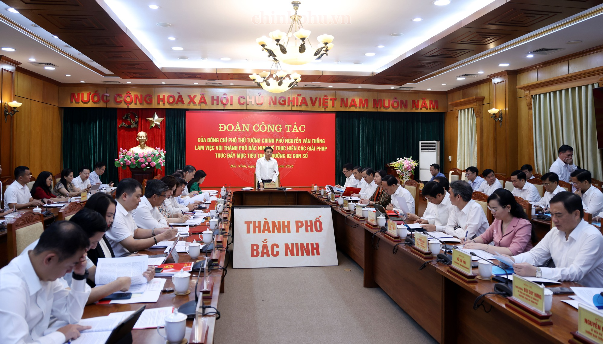 Các đại biểu phát biểu ý kiến - Ảnh: chinhphu.vn/Đức Tuân