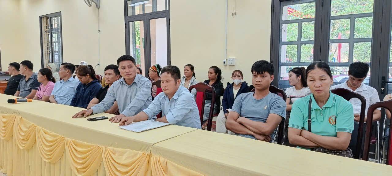 Lào Cai: Mỏ Vàng đối thoại với người dân, tìm hướng giải quyết thiệt hại do sạt lở