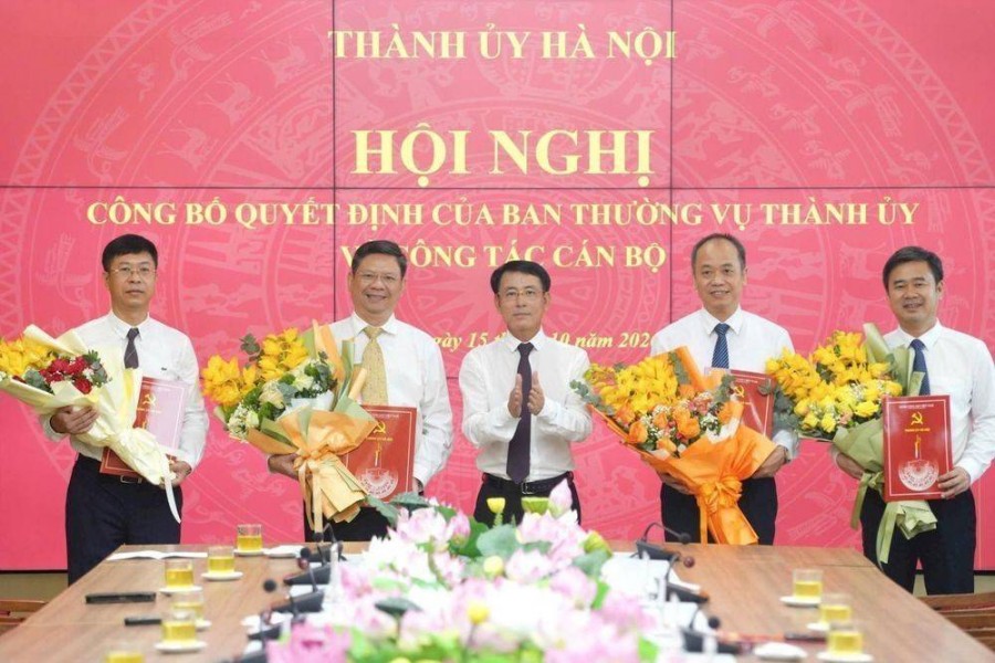Hà Nội điều động, phân công nhiều cán bộ chủ chốt