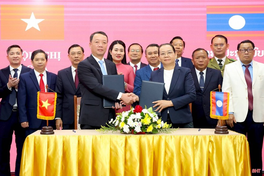 Hà Tĩnh – Savannakhet (Lào) mở rộng hợp tác, thúc đẩy kết nối kinh tế và logistics