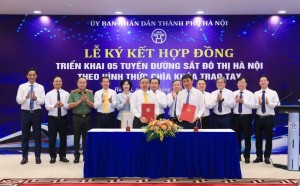 Vinhomes - SGC đầu tư gần 900.000 tỷ đồng xây dựng 5 tuyến Metro Hà Nội