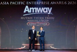 Tổng giám đốc Amway Việt Nam hai năm liên tiếp được vinh danh Doanh nhân xuất sắc châu Á