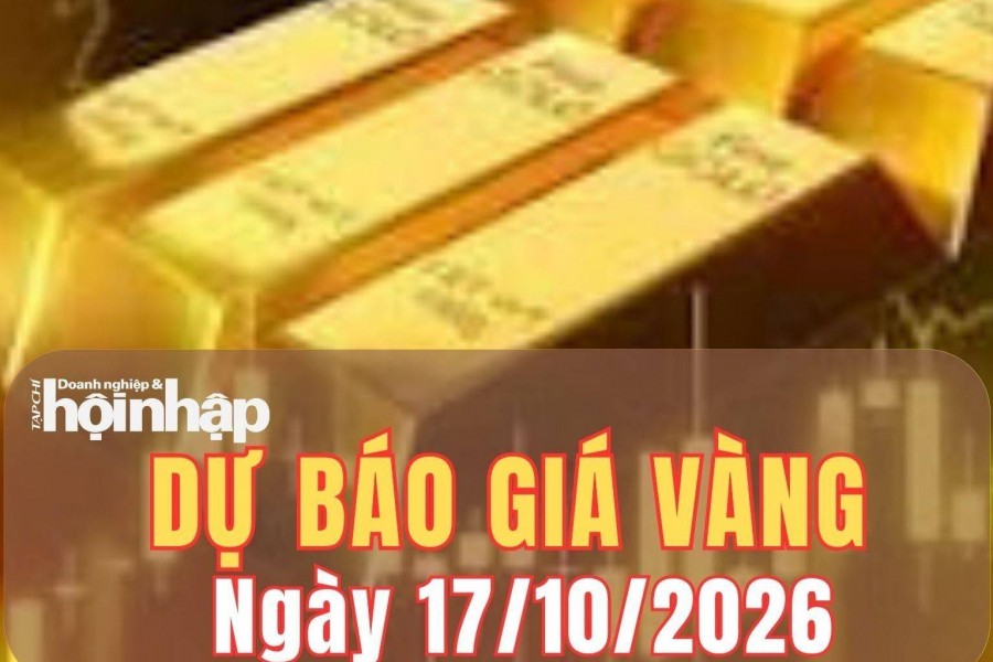 Dự báo giá vàng ngày mai 17/10/2026: Giá vàng chờ lực đẩy tăng giá