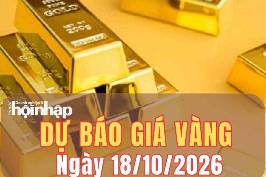 Dự báo giá vàng ngày mai 18/10/2026: Giá vàng có thể tăng