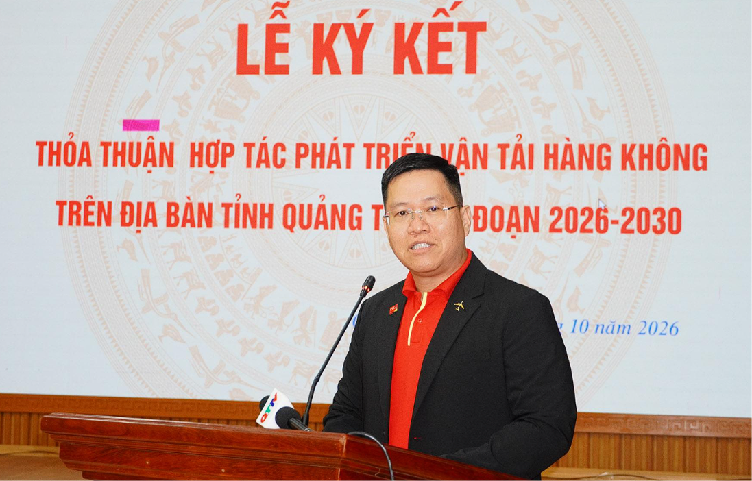Quảng Trị: Phát huy lợi thế ngành hàng không, mở rộng dư địa phát triển