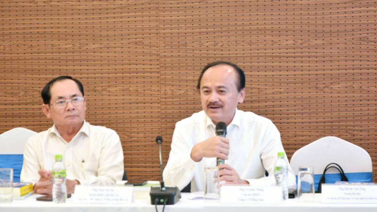 Võ Quốc Thắng, Chủ tịch Tập đoàn Đồng Tâm cho rằng khó khăn về lãi suất, dòng tiền và thủ tục hành chính đang ảnh hưởng trực tiếp đến hoạt động của nhiều doanh nghiệp.