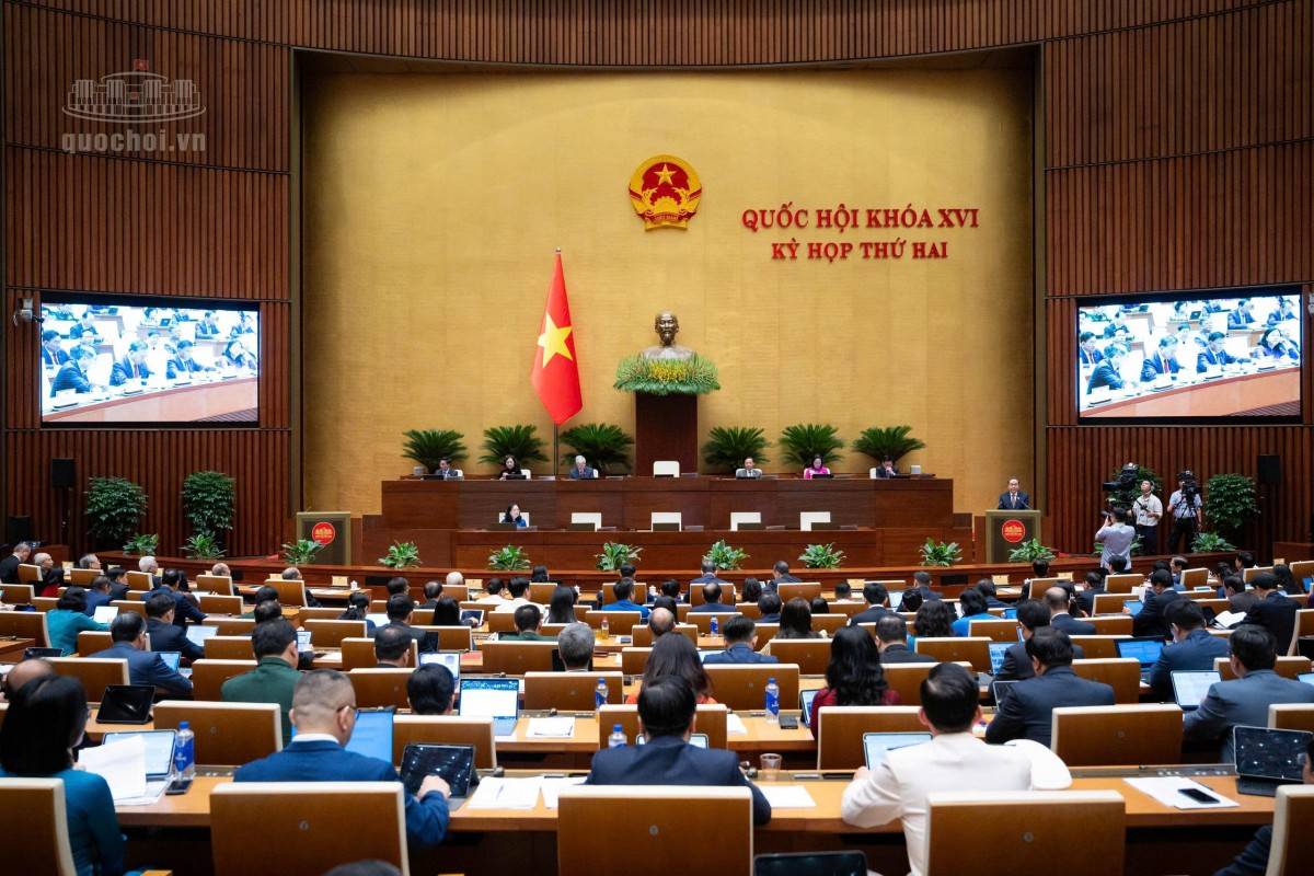 8h15 ngày 17/10/2026, thực hiện quy định của Hiến pháp và Luật Tổ chức Quốc hội, Kỳ họp thứ 2, Quốc hội nước Cộng hòa xã hội chủ nghĩa Việt Nam khóa XVI khai mạc trọng thể tại Nhà Quốc hội, Thủ đô Hà Nội - Ảnh: https://quochoi.vn