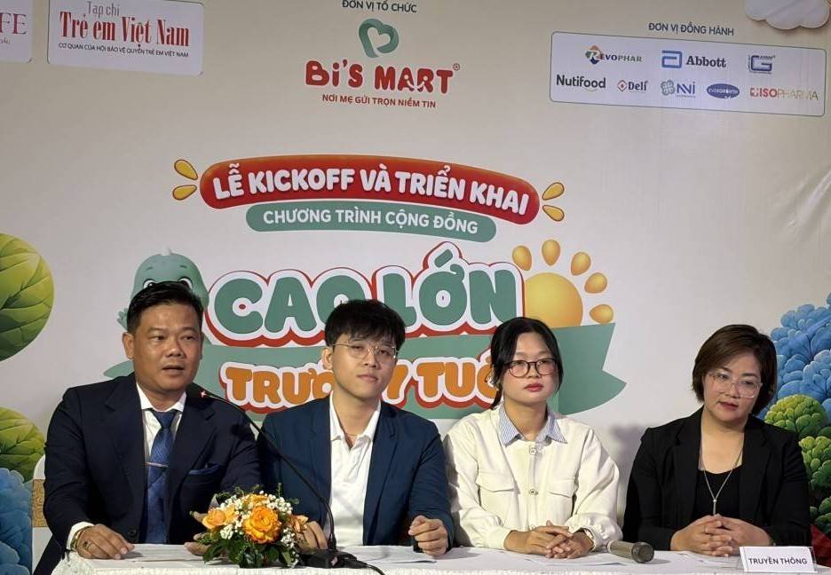 Bi’S MART khởi động chương trình cộng đồng, hướng đến 10.000 trẻ mầm non