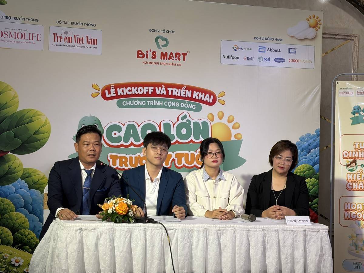 Bi’S MART khởi động chương trình cộng đồng, hướng đến 10.000 trẻ mầm non