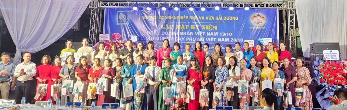 Hiệp hội Doanh nghiệp nhỏ và vừa Hải Dương gặp mặt doanh nhân, tôn vinh bản lĩnh nữ doanh nhân