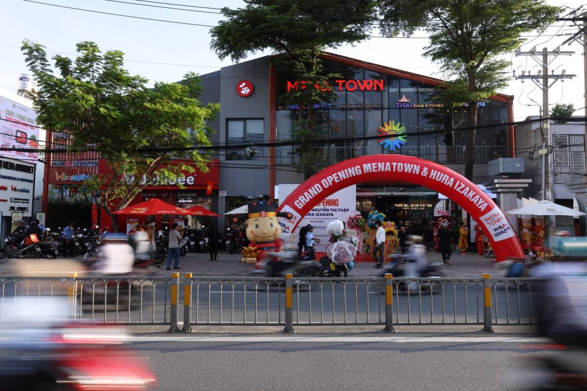 Mena Town Nguyễn Thị Thập,Mena Town,Menas Group,tổ hợp thương mại Nam Sài Gòn 