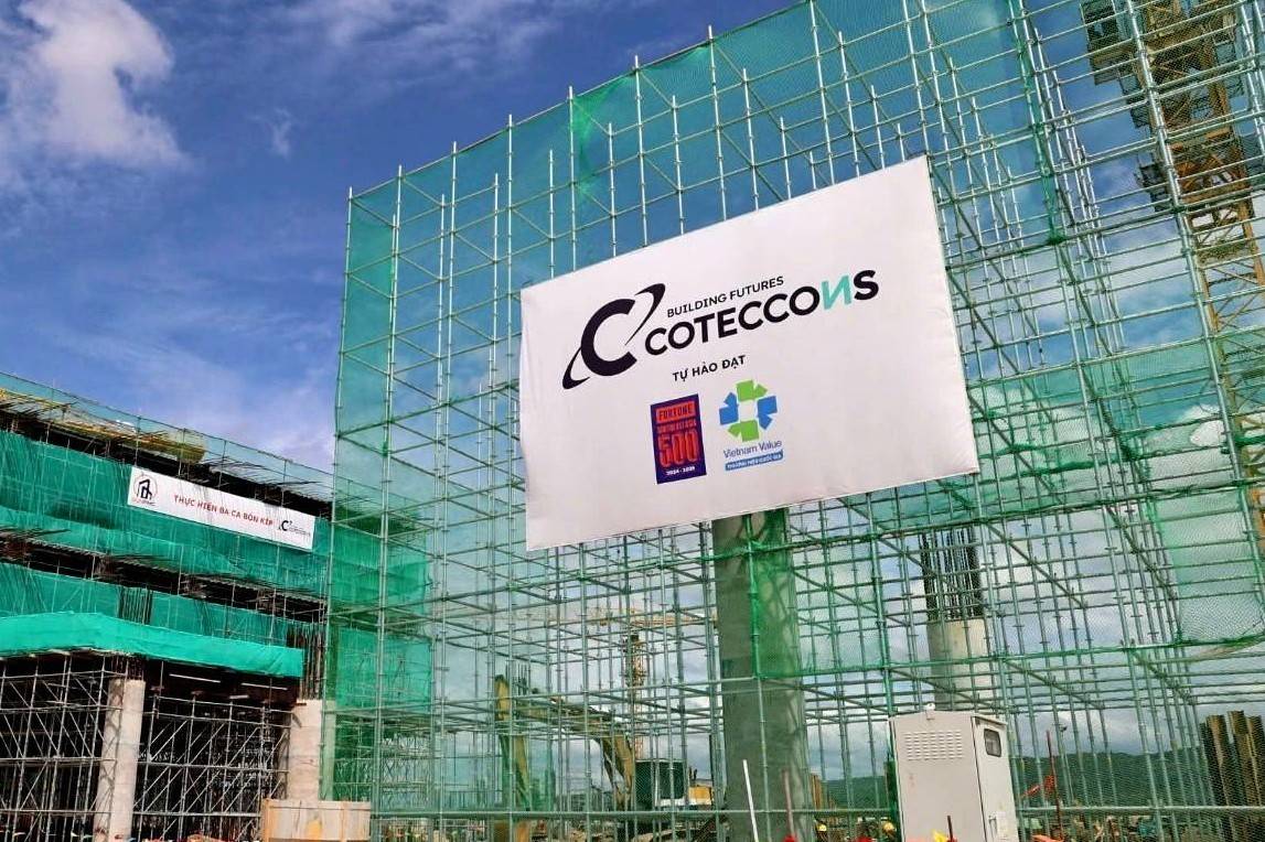 Coteccons hướng tới doanh thu hơn 72.600 tỷ đồng, áp lực lợi nhuận vẫn hiện hữu