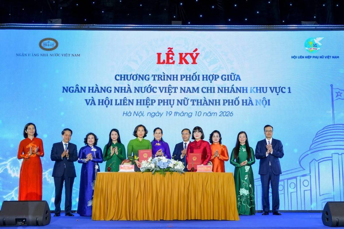 Ngân hàng Nhà nước và Hội Liên hiệp Phụ nữ Việt Nam hợp tác hỗ trợ phụ nữ khởi nghiệp
