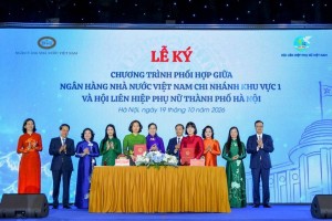 Ngân hàng Nhà nước và Hội Liên hiệp Phụ nữ Việt Nam hợp tác hỗ trợ phụ nữ khởi nghiệp