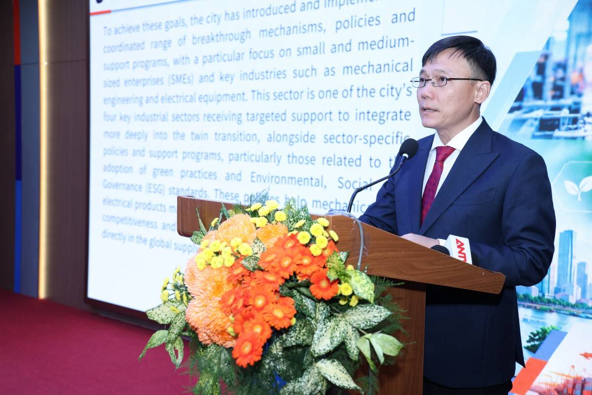 ông Lê Anh Hoàng, Phó Giám đốc Trung tâm Xúc tiến Thương mại và Đầu tư Thành phố Hồ Chí Minh
