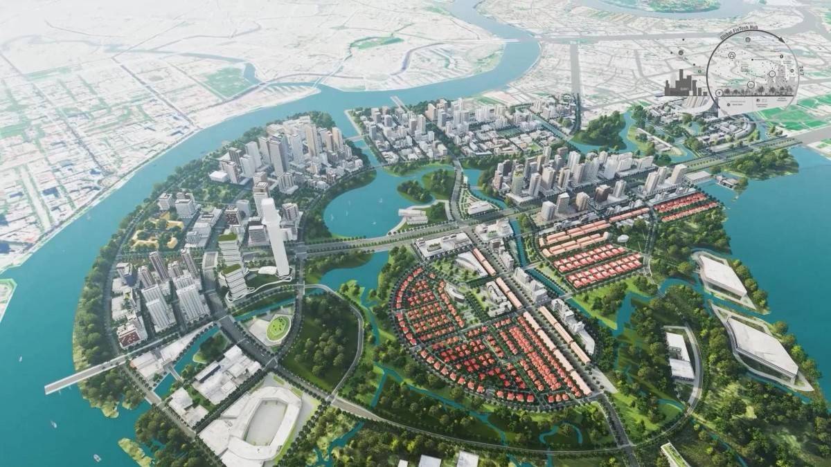 Ba lô đất Thủ Thiêm có giá khởi điểm gần 14.575 tỷ đồng