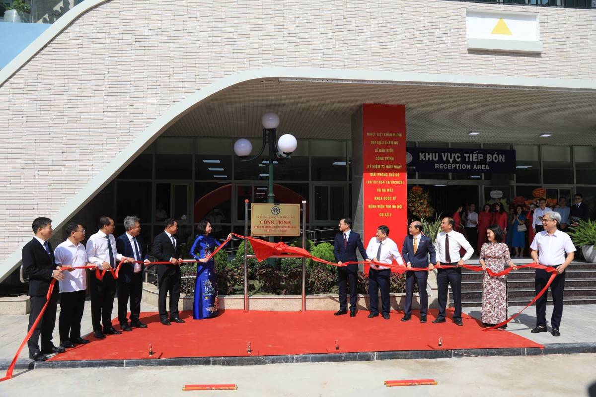 Phục Hưng Holdings trong hành trình hoàn thiện Bệnh viện Tim Hà Nội cơ sở 2