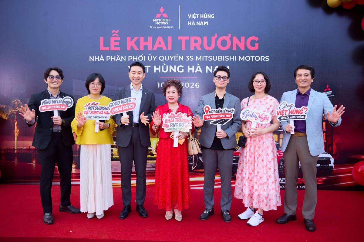 Mitsubishi Việt Hùng Hà Nam khai trương nhà phân phối ủy quyền 3S