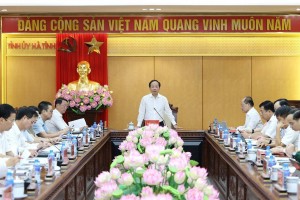 Hà Tĩnh định hướng các dự án động lực, siết chặt hiệu quả đầu tư công