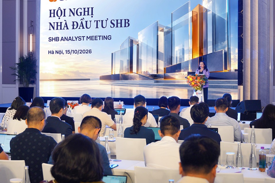 SHB tổ chức hội nghị nhà đầu tư cập nhật kế hoạch kinh doanh, tiết lộ động lực bứt phá