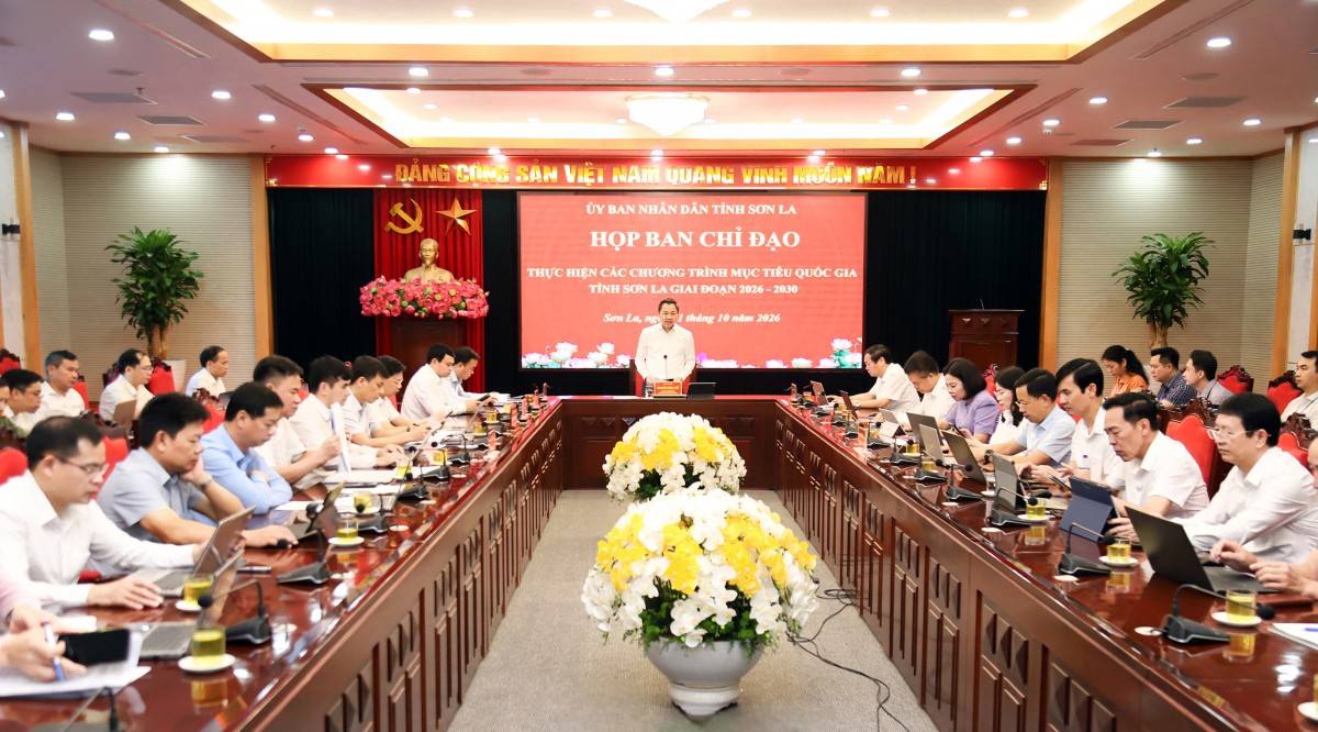 Sơn La triển khai chương trình mục tiêu quốc gia giai đoạn 2026-2030
