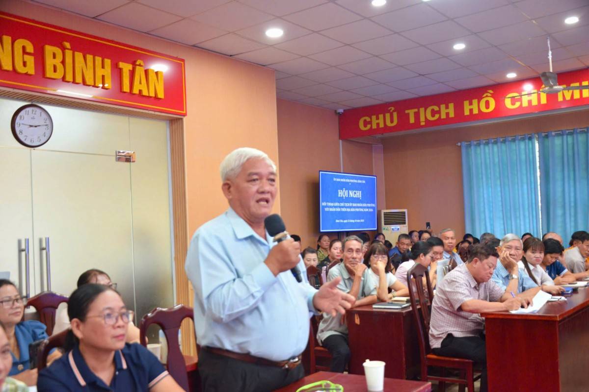 Các ý kiến đóng góp và kiến nghị của người dân tại Hội nghị