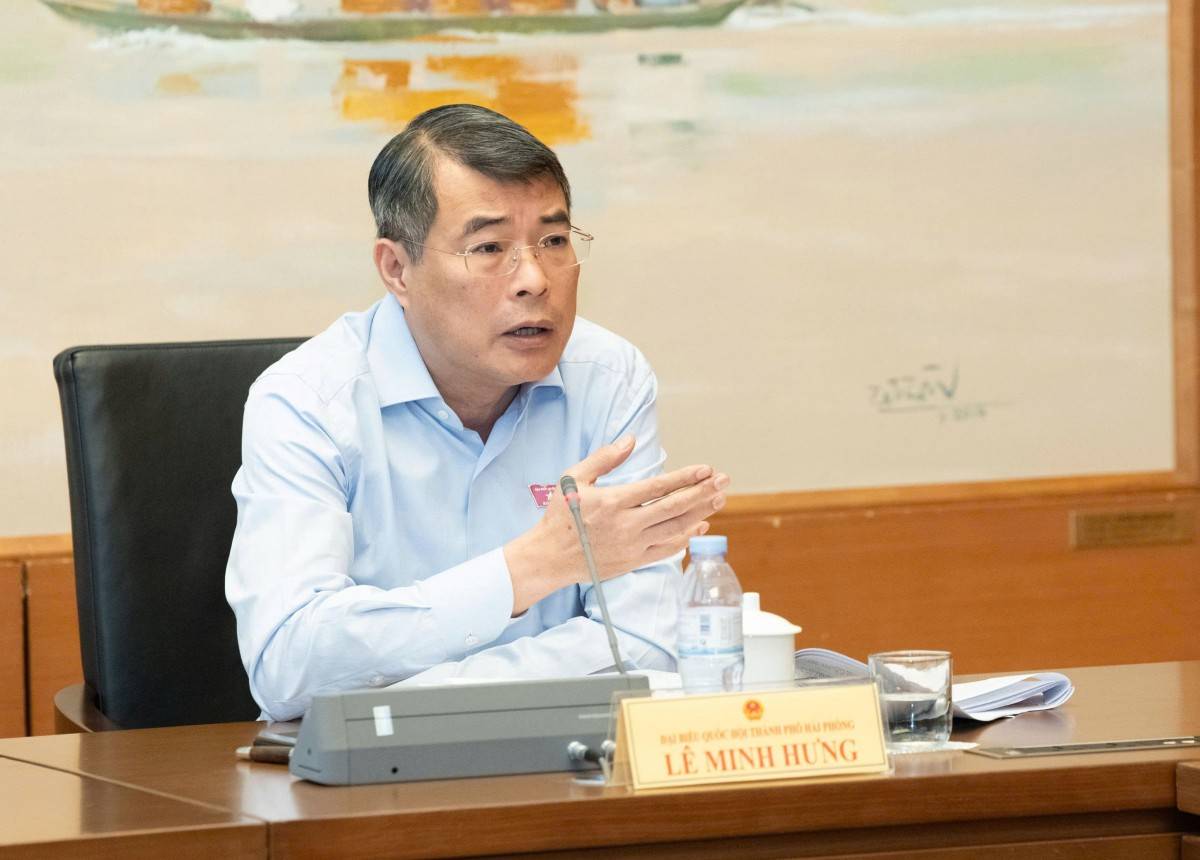 Thủ tướng Chính phủ Lê Minh Hưng nhấn mạnh: Phải đưa giá thuốc, trang thiết bị y tế về mức hợp lý, phù hợp với khả năng chi trả của người bệnh, đây là mục tiêu cuối cùng của việc sửa đổi luật- Ảnh: Lâm Hiển/ https://quochoi.vn