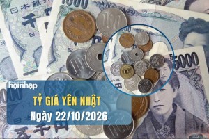 Tỷ giá Yên Nhật hôm nay 22/10/2026: Thận trọng chờ tín hiệu từ BOJ