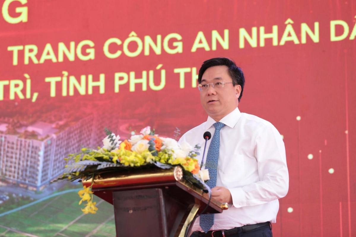 Phú Thọ khởi công dự án 784 căn hộ nhà ở xã hội cho lực lượng Công an