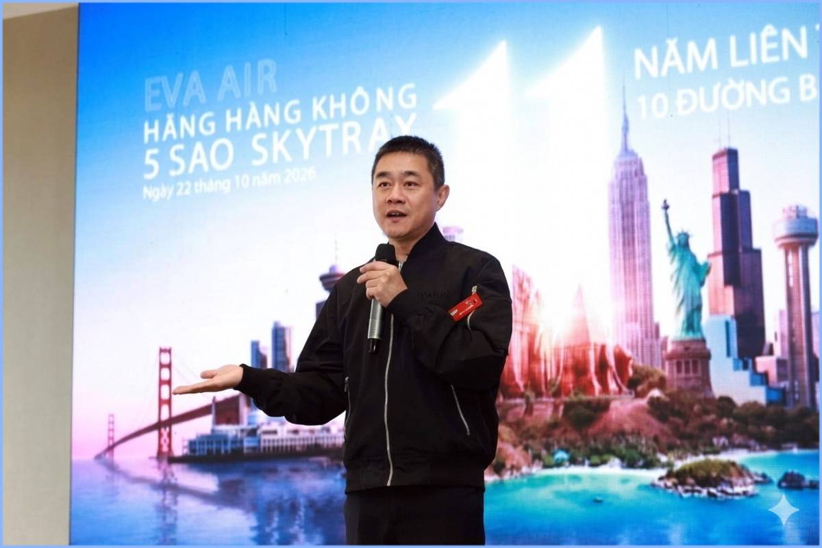 EVA Air nghiên cứu mở đường bay thẳng đến Cam Ranh