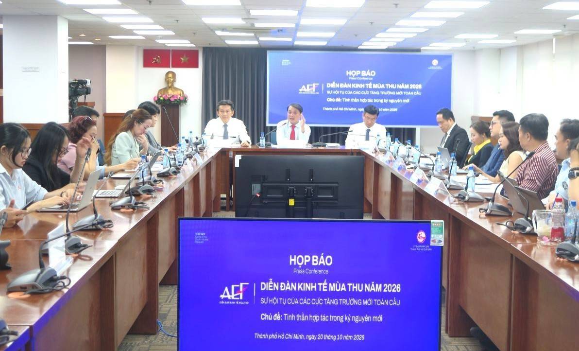 TP. Hồ Chí Minh kỳ vọng hút vốn đầu tư hơn 13 tỷ USD từ AEF 2026