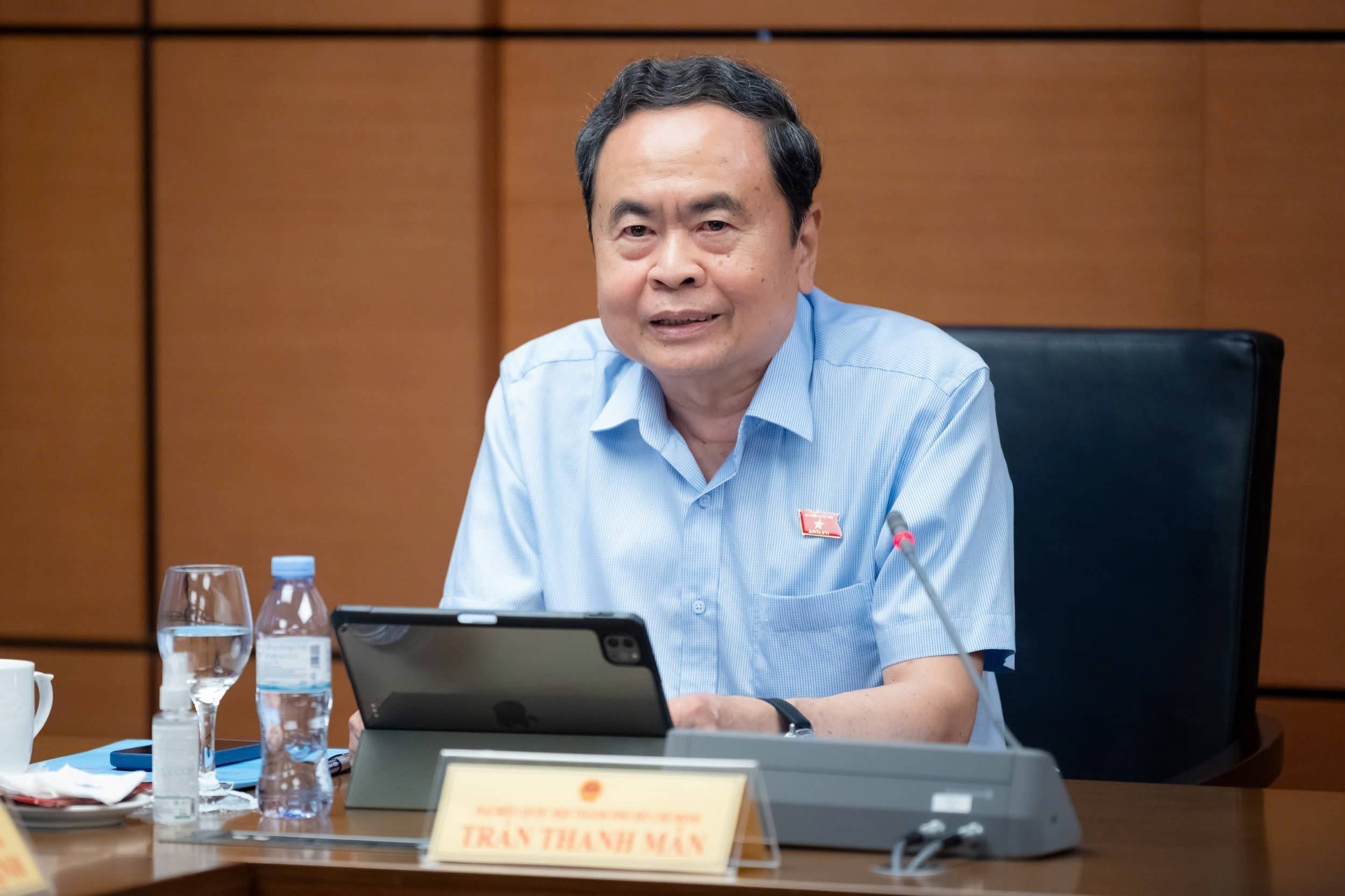 Chủ tịch Quốc hội Trần Thanh Mẫn: Siết đầu cơ, minh bạch giá đất