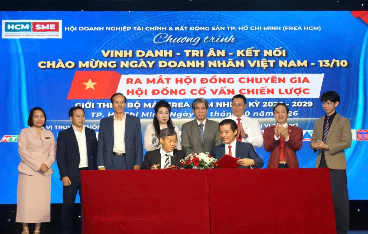 Lễ ký kết biên bản ghi nhớ hợp tác chiến lược giữa FREA-HCM với 4 tổ chức nghề nghiệp