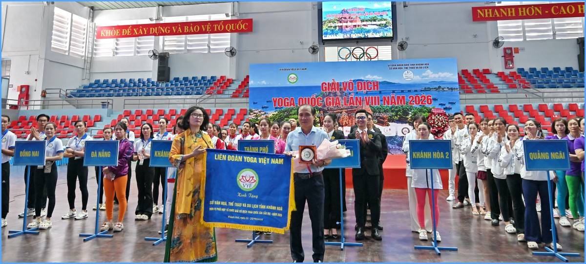 Khánh Hòa khai mạc Giải vô địch Yoga quốc gia lần thứ VIII năm 2026