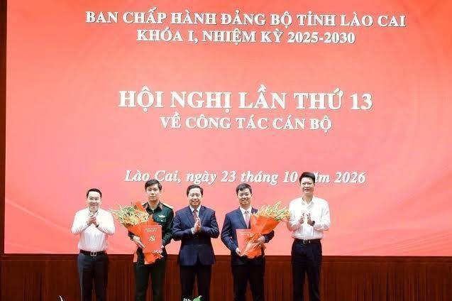 Lào Cai kiện toàn nhân sự lãnh đạo Ban Tuyên giáo và Ủy ban Kiểm tra Tỉnh ủy