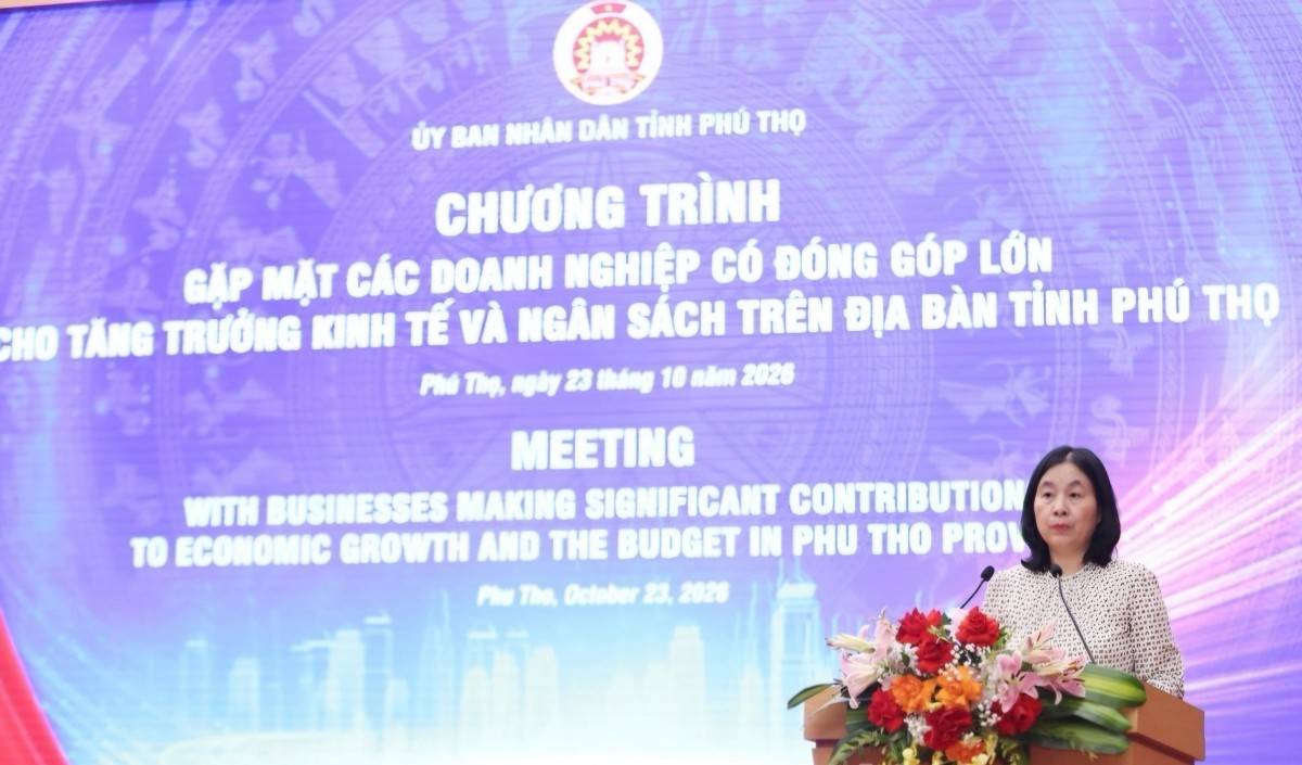 Phú Thọ gặp mặt doanh nghiệp đóng góp lớn cho kinh tế, ngân sách