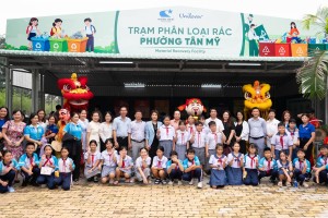 Phường Tân Mỹ phát động phân loại chất thải rắn sinh hoạt tại nguồn gắn với mô hình Trạm MRF, chung tay xây dựng khu phố xanh - sạch - đẹp