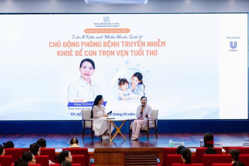 Lifebuoy hợp tác với Bệnh viện Đại học Y Dược TP.HCM nâng cao nhận thức phòng bệnh cho trẻ