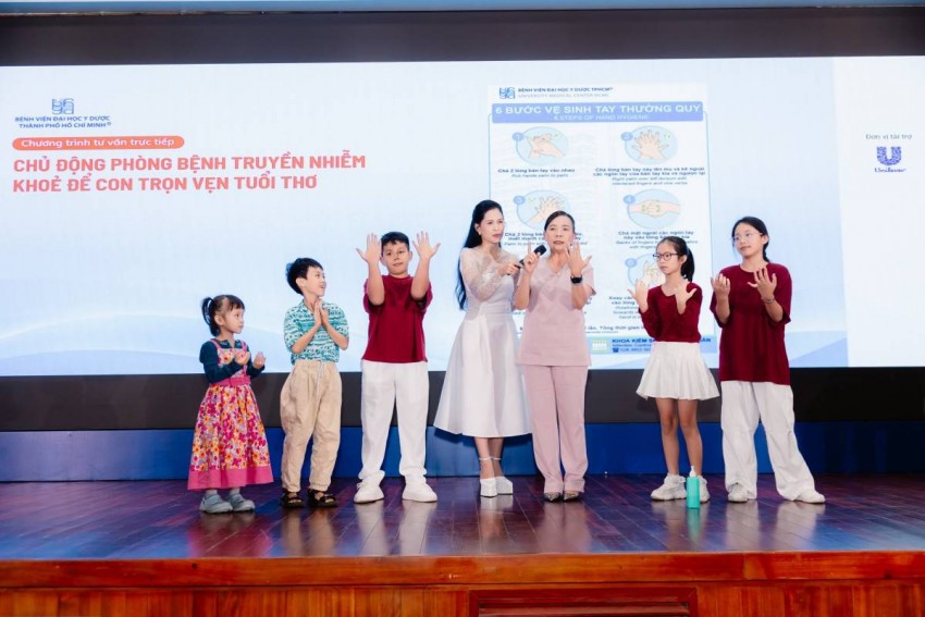 Lifebuoy hợp tác với Bệnh viện Đại học Y Dược TP.HCM nâng cao nhận thức phòng bệnh cho trẻ