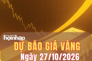 Dự báo giá vàng ngày mai 27/10/2026: Khó lấy lại đà tăng?