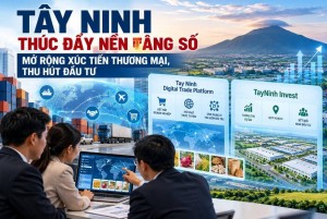 Tây Ninh thúc đẩy nền tảng số, mở rộng xúc tiến thương mại