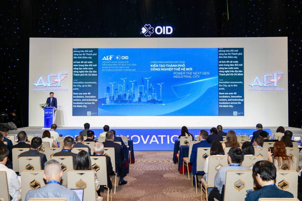 Open Innovation Day 2026 mở đầu chuỗi hoạt động Diễn đàn Kinh tế Mùa thu tại TP. Hồ Chí Minh