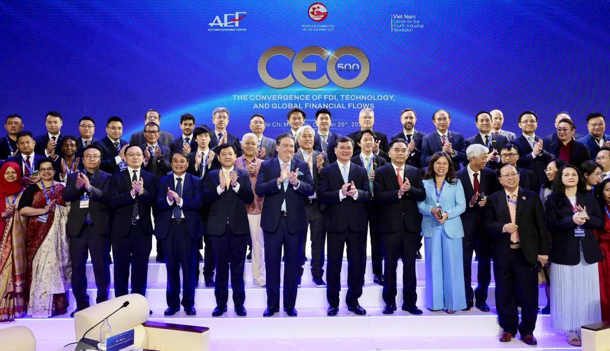 Các đại biểu tại Chương trình CEO 500