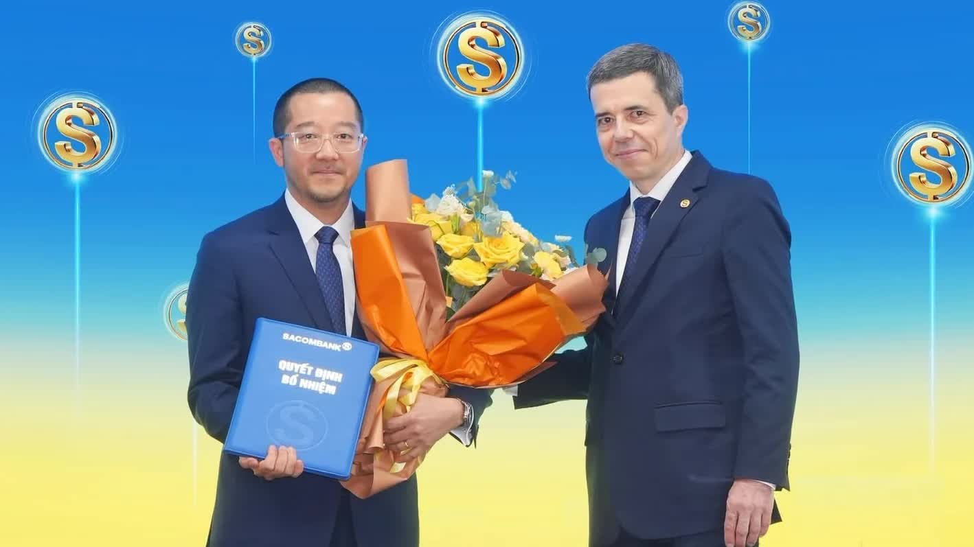 Con trai cựu minh tinh màn bạc làm Phó Tổng Giám đốc Sacombank