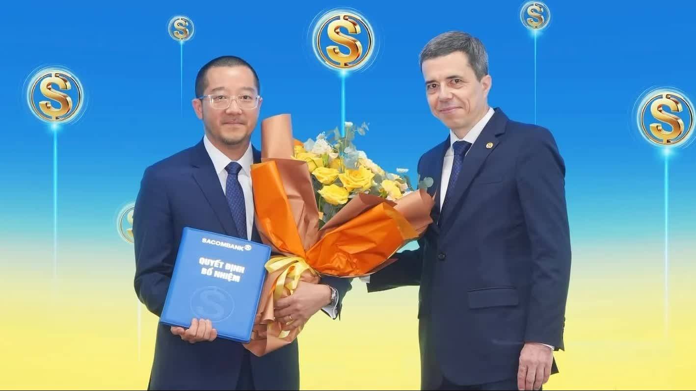 Con trai cựu minh tinh màn bạc làm Phó Tổng Giám đốc Sacombank