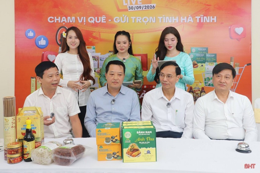 Hà Tĩnh đưa đặc sản quê hương vươn xa trên nền tảng số